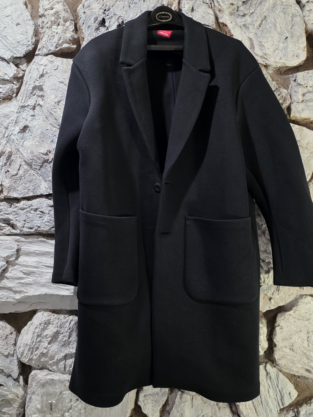 Nike Tech Fleece Re-imagined Trench Coat Men's Medium Tall Black FN0601-010